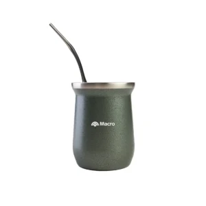 Mate acero inoxidable con logo